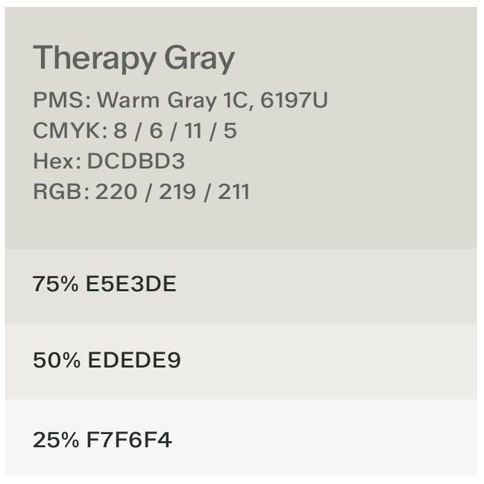 Therapy Gray