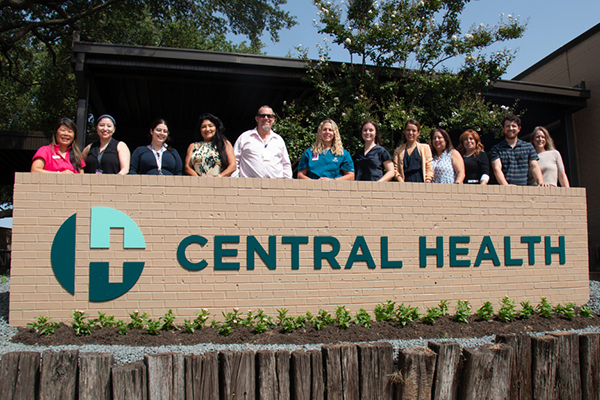 Central Health employees at the grand opening of the Rosewood-Zaragosa Center